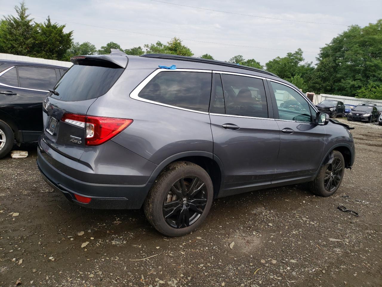 2022 HONDA PILOT SE VIN:WP0AA2A8XNS255297