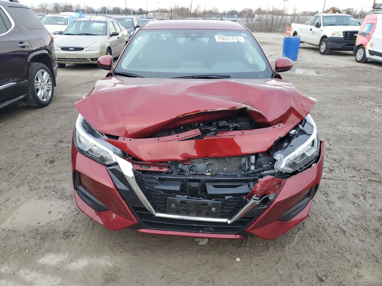 2022 NISSAN SENTRA SV VIN:3N1AB8CV5NY246918