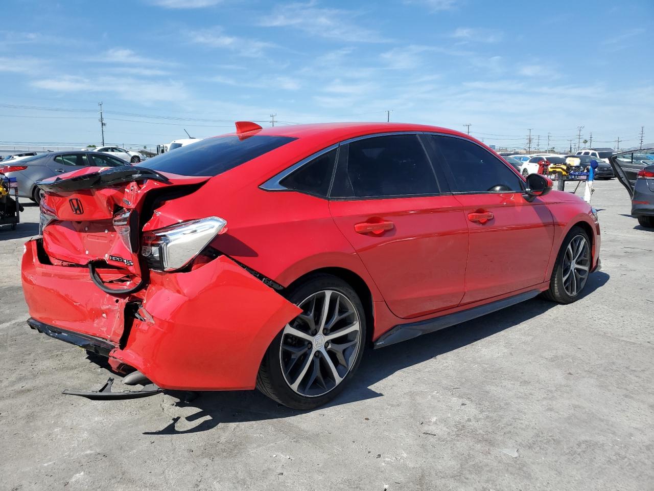 2022 HONDA CIVIC TOURING VIN:2HGFE1F98NH304205