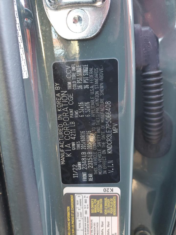 2023 KIA NIRO EX VIN:KNDCR3LE7P5066408