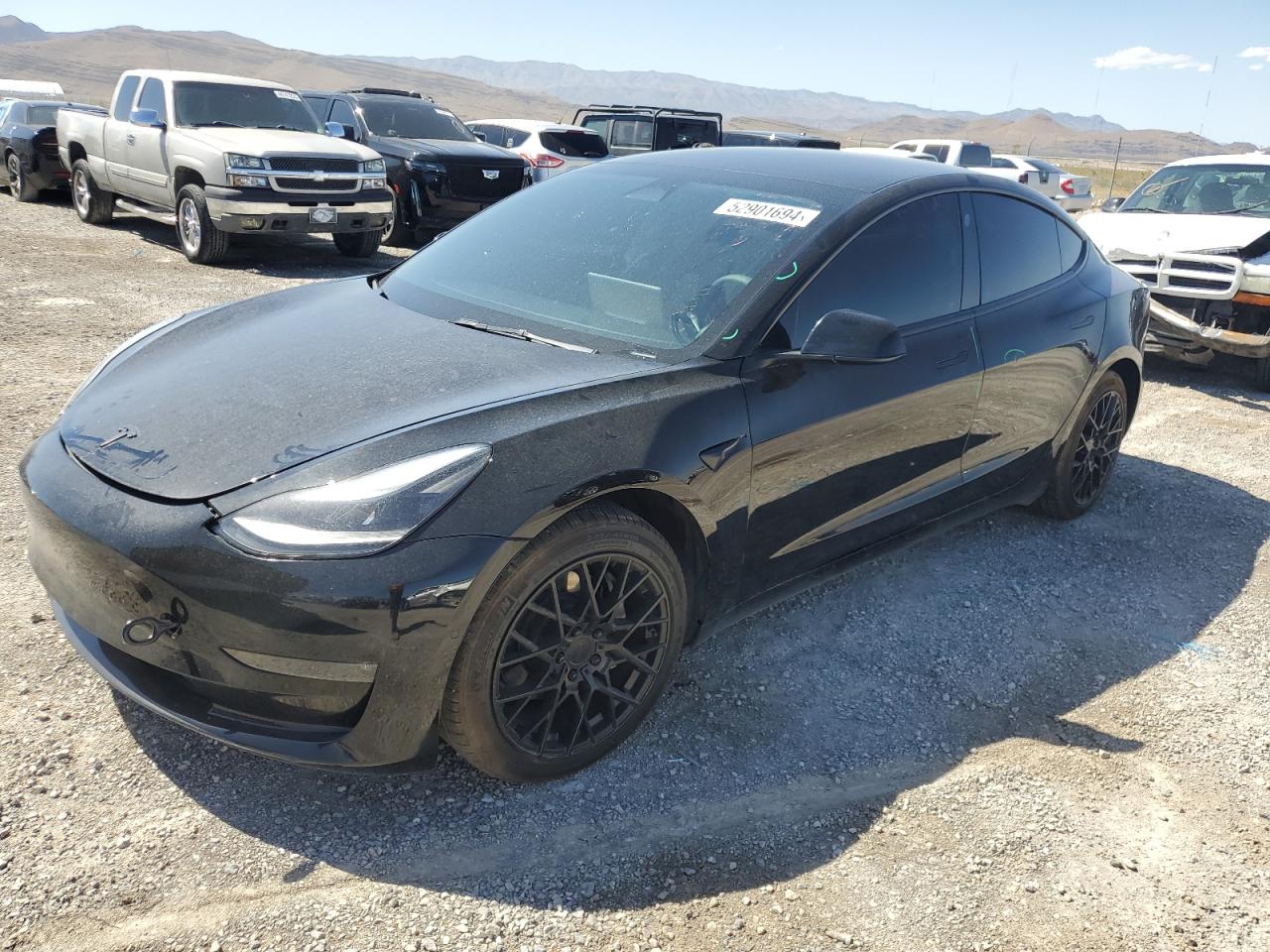 2022 TESLA MODEL 3  VIN:5YJ3E1EB9NF344837