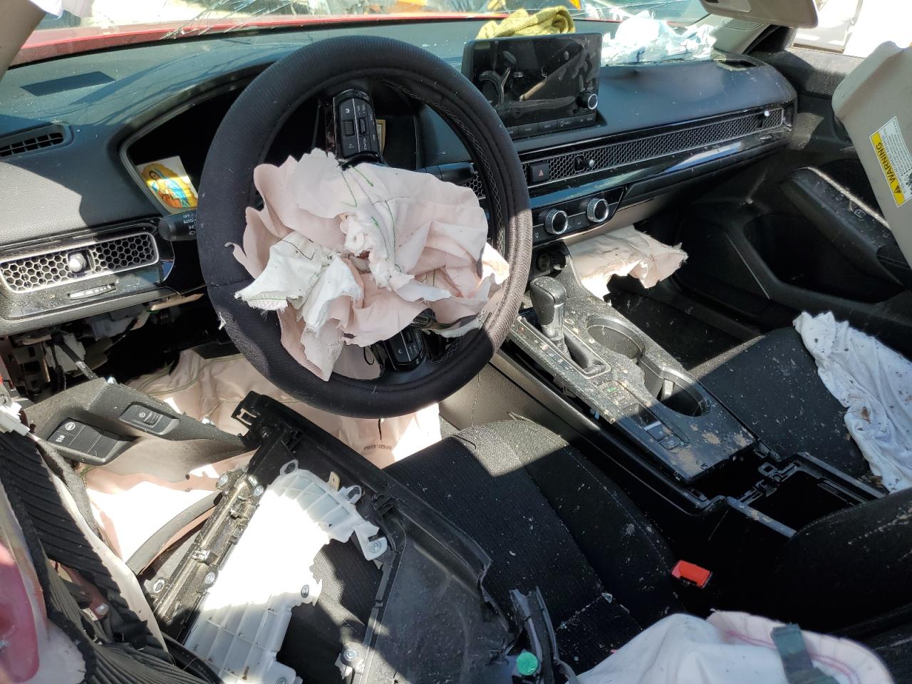 2022 HONDA CIVIC EX VIN:2HGFE1F75NH308663