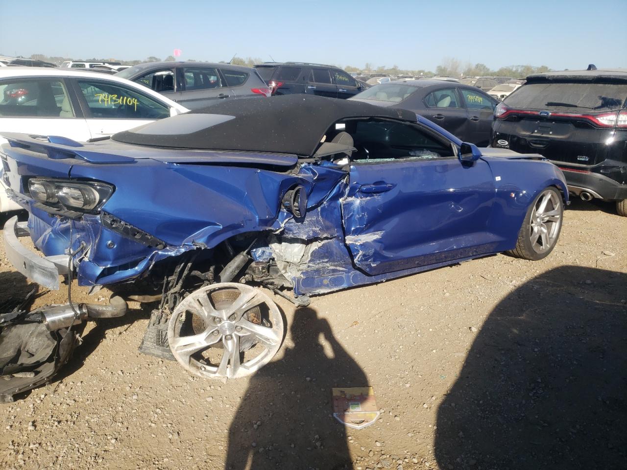 2023 CHEVROLET CAMARO LT1 VIN:1G1FF3D70P0104055