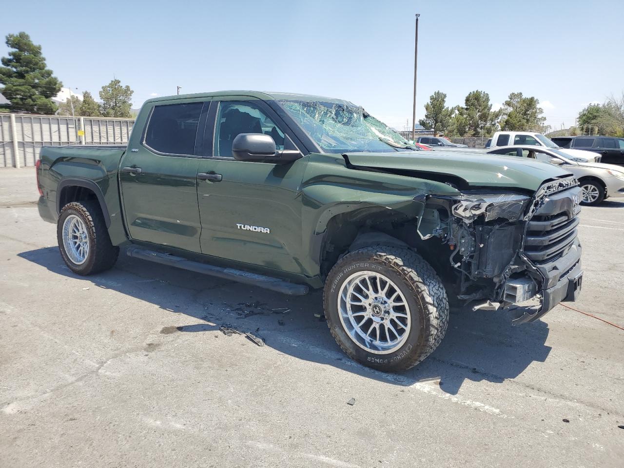 2022 TOYOTA TUNDRA CREWMAX SR VIN:5TFLA5AB8NX005307