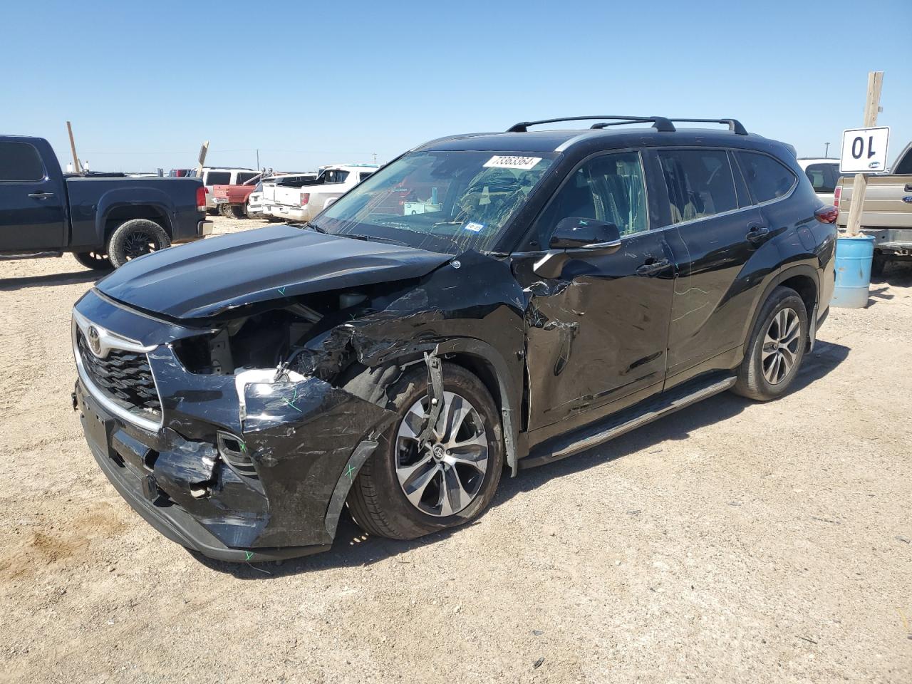 2023 TOYOTA HIGHLANDER L VIN:5TDKDRBH3PS522357
