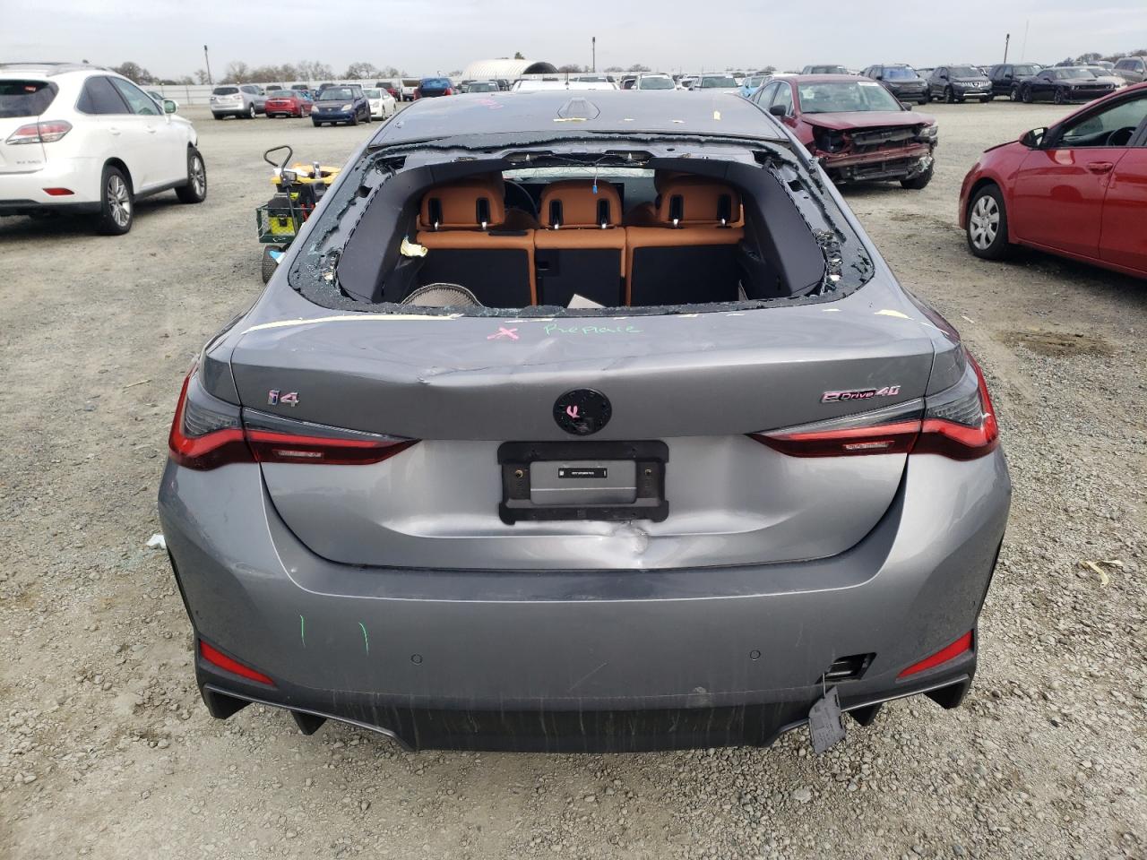 2024 BMW I4 EDRIVE 40 VIN:WBY73AW0XRFR74533