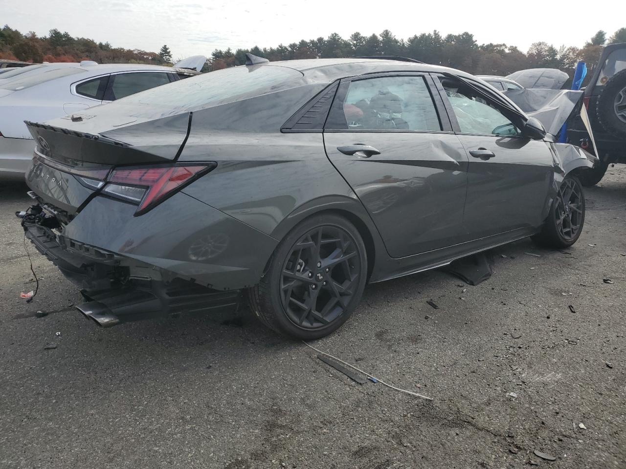 2024 HYUNDAI ELANTRA N LINE VIN:KMHLR4DF5RU816504