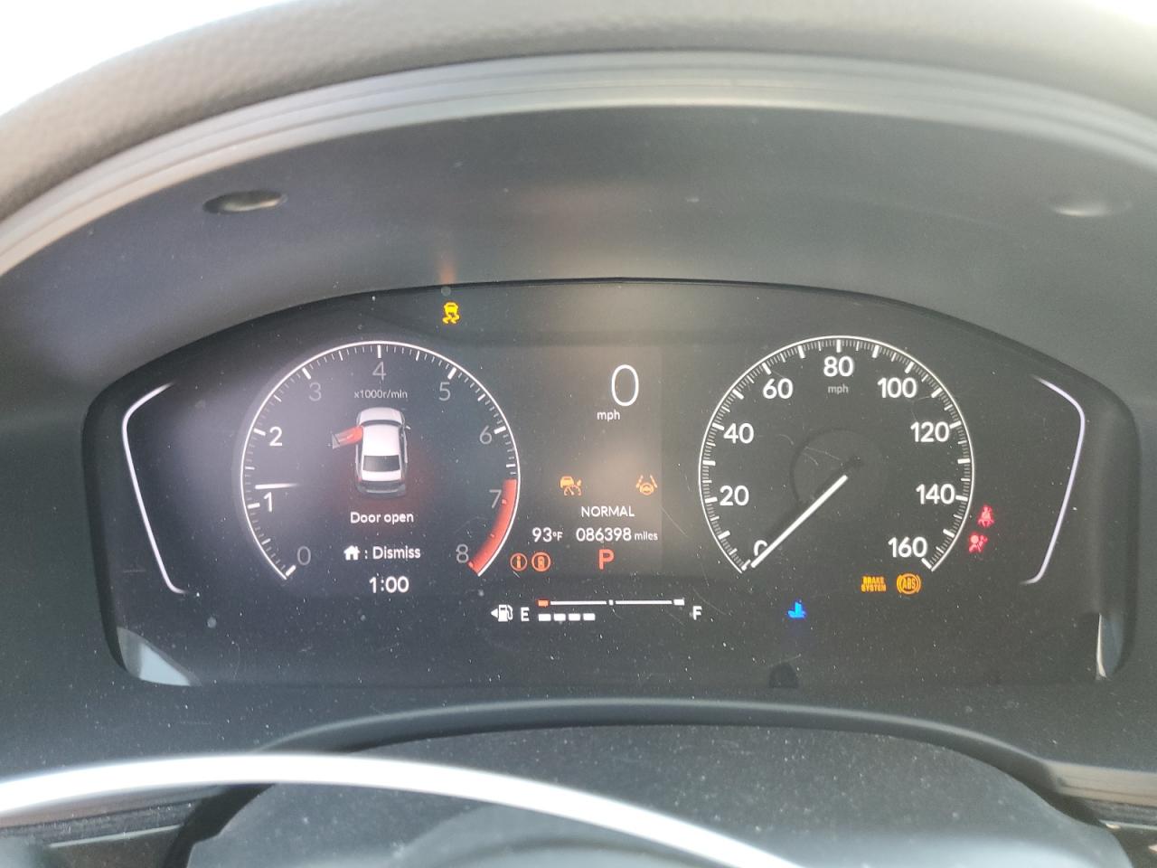 2022 HONDA CIVIC SPORT VIN:2HGFE2F55NH554147