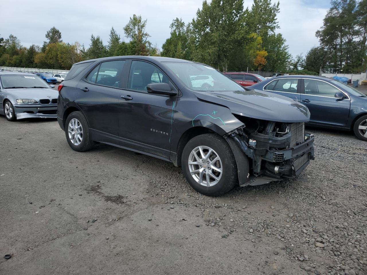 2022 CHEVROLET EQUINOX LS VIN:3GNAXSEV2NS238567