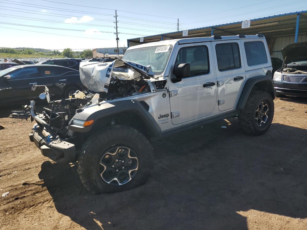 2022 JEEP WRANGLER UNLIMITED RUBICON 4XE VIN:1C4JJXR64NW170349