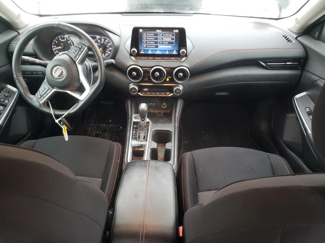 2022 NISSAN SENTRA SR VIN:3N1AB8DV9NY294596