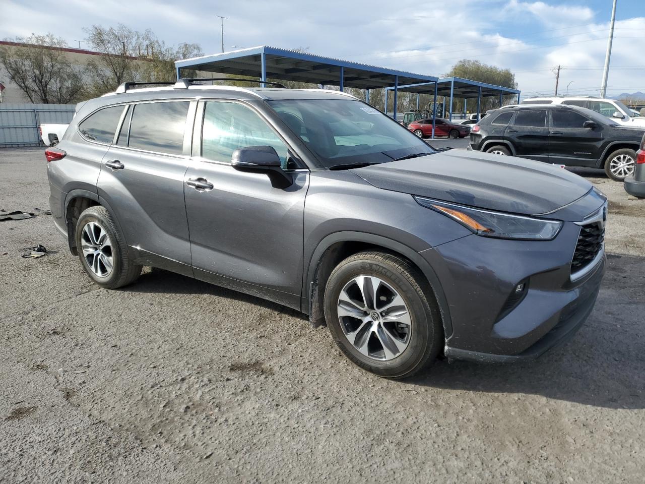 2023 TOYOTA HIGHLANDER HYBRID XLE VIN:1GKS2BKC7JR102323
