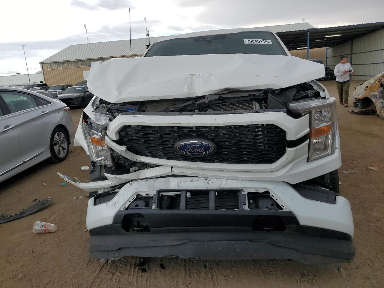 2022 FORD F150 SUPER CAB VIN:1FTFX1E84NKE39174