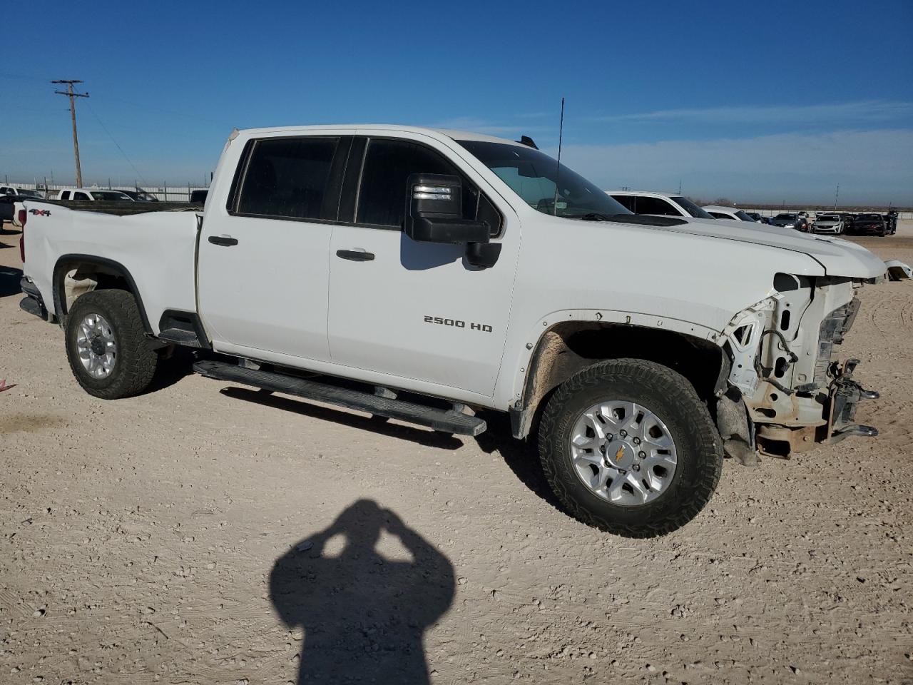 2022 CHEVROLET SILVERADO K2500 CUSTOM VIN:1GC1YME78NF352368