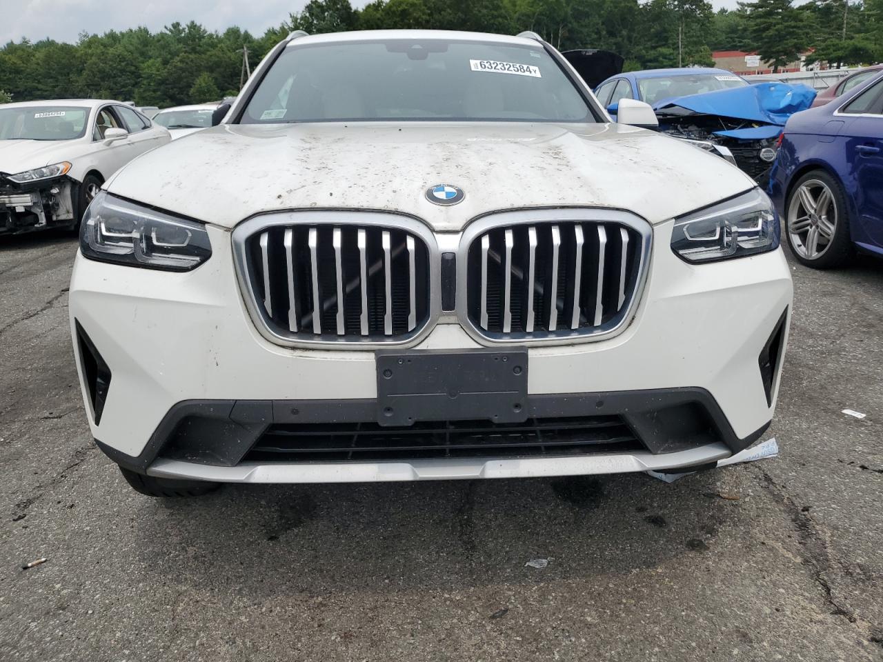 2022 BMW X3 XDRIVE30I VIN:WBX57DP07NN184090