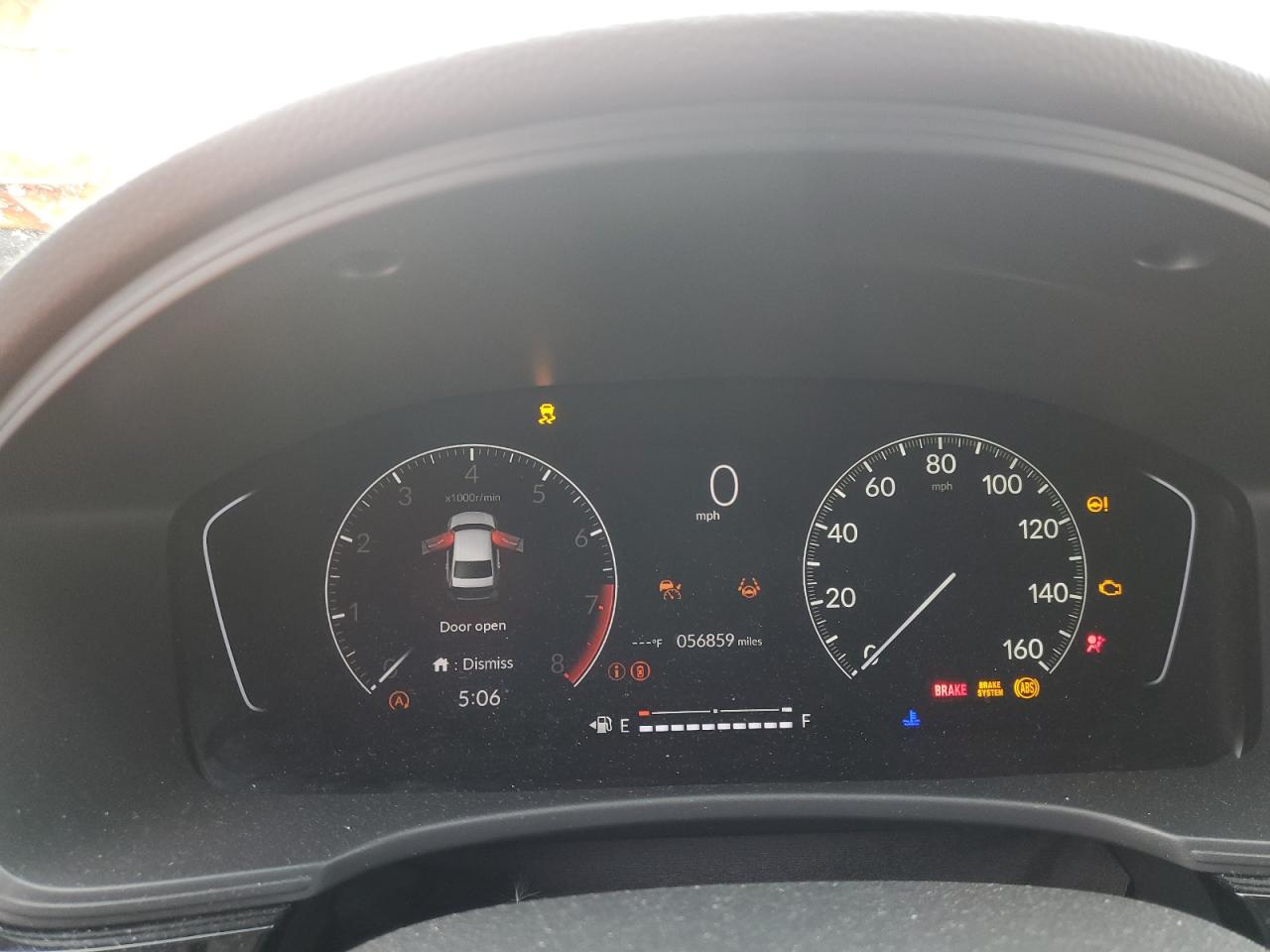2022 HONDA CIVIC SPORT VIN:2HGFE2F53NH599572
