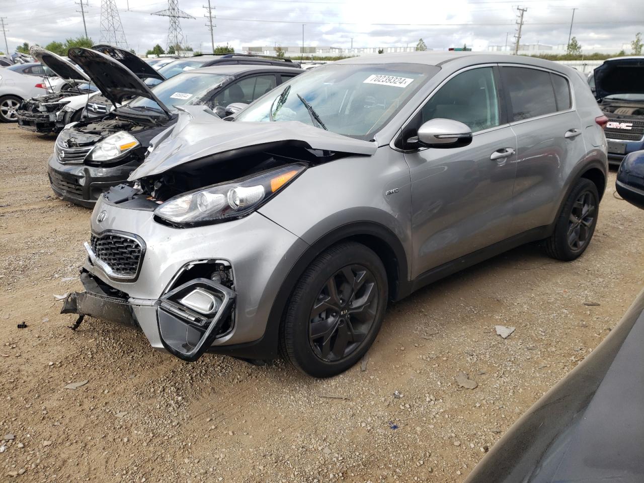 2022 KIA SPORTAGE LX VIN:KNDPMCAC5N7958496