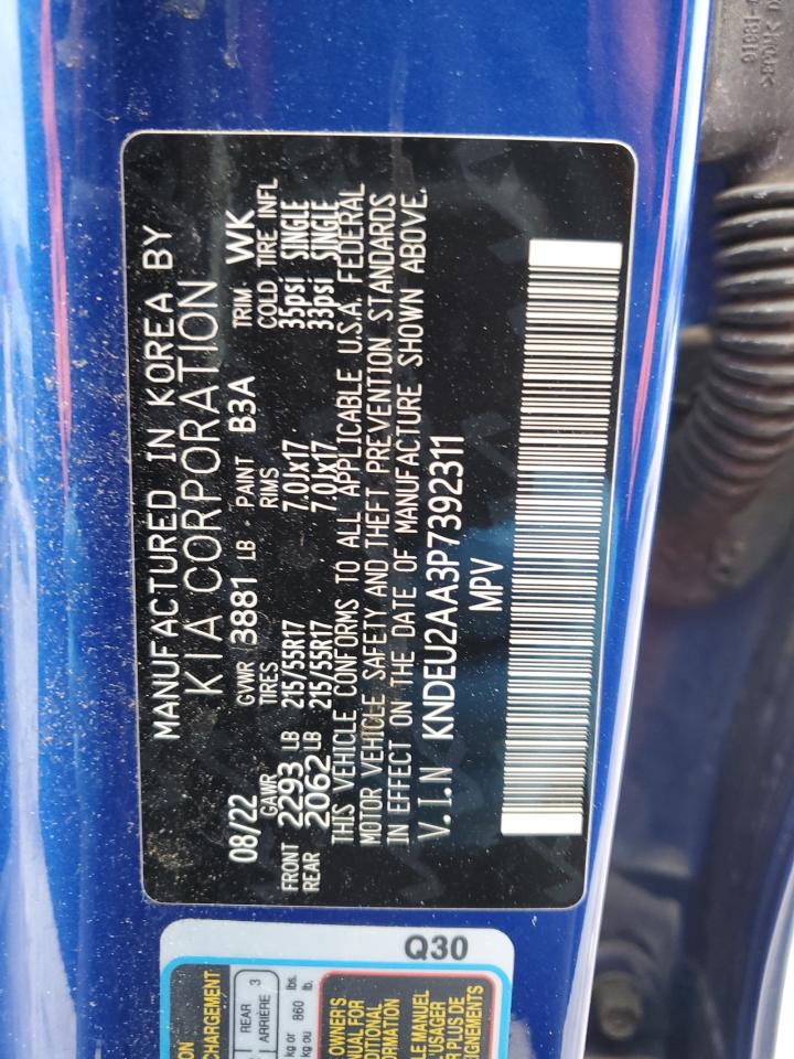 2023 KIA SELTOS S VIN:KNDEU2AA3P7392311