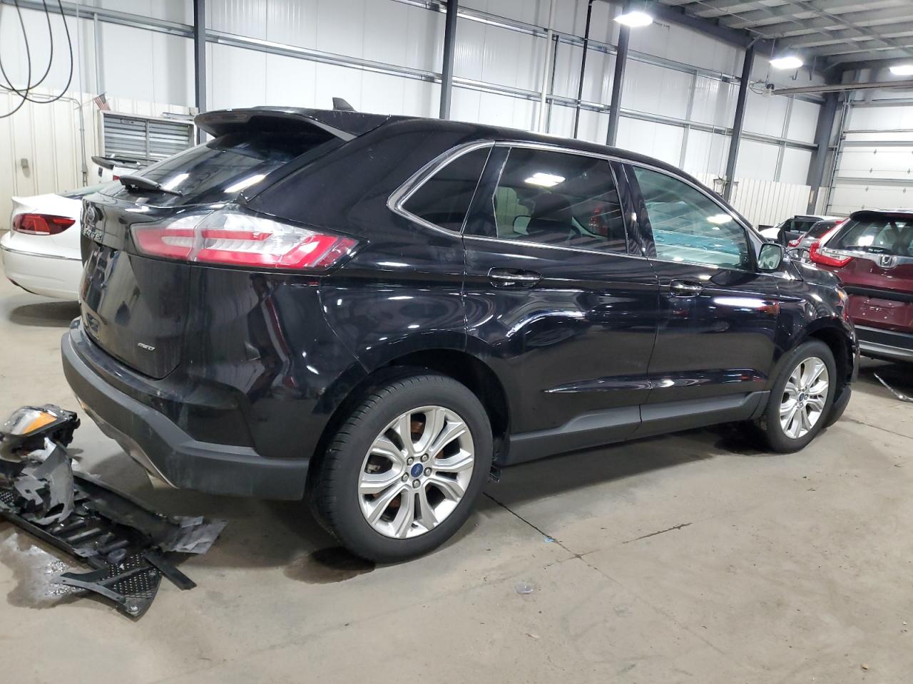 2022 FORD EDGE TITANIUM VIN:2FMPK4K93NBA51988