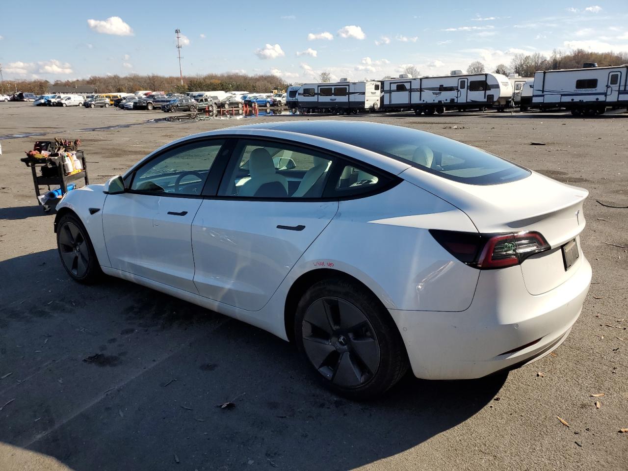 2022 TESLA MODEL 3  VIN:5YJ3E1EB7NF237463