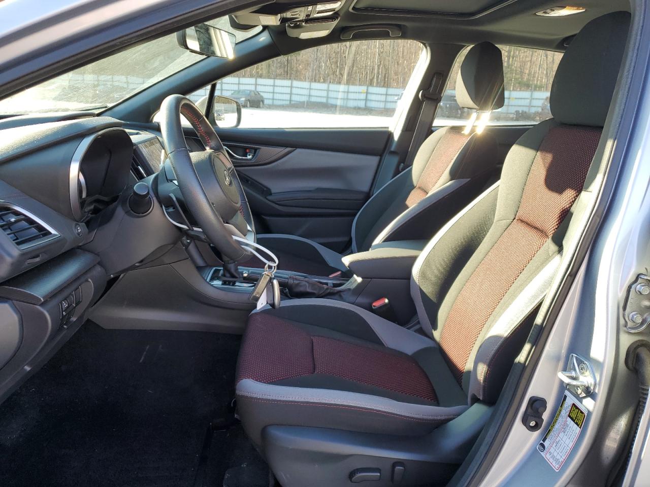 2022 SUBARU IMPREZA SPORT VIN:4S3GTAM64N3712396