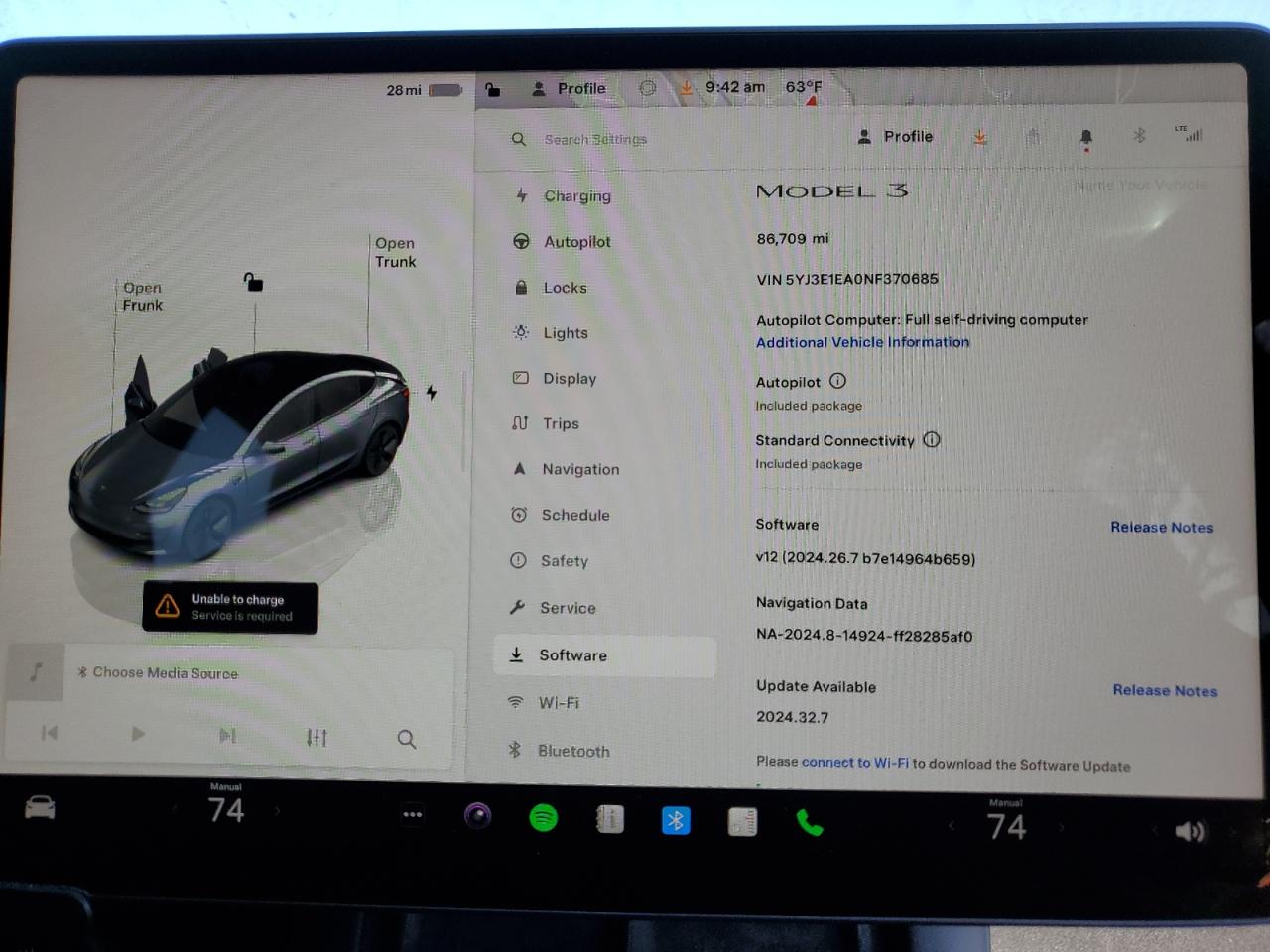 2022 TESLA MODEL 3  VIN:5YJ3E1EA0NF370685