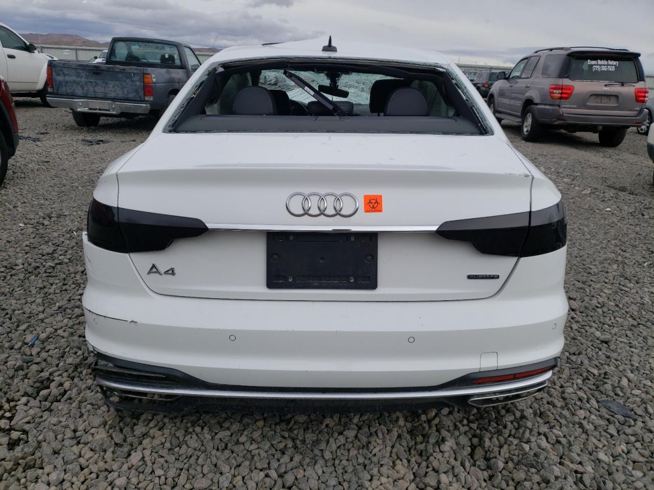 2023 AUDI A4 PREMIUM PLUS 45 VIN:WAUEAAF4XPA020079