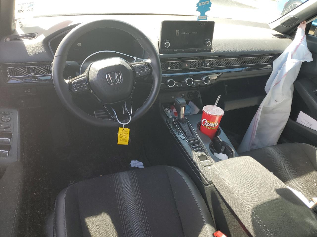 2024 HONDA CIVIC SPORT VIN:2HGFE2F56RH552347