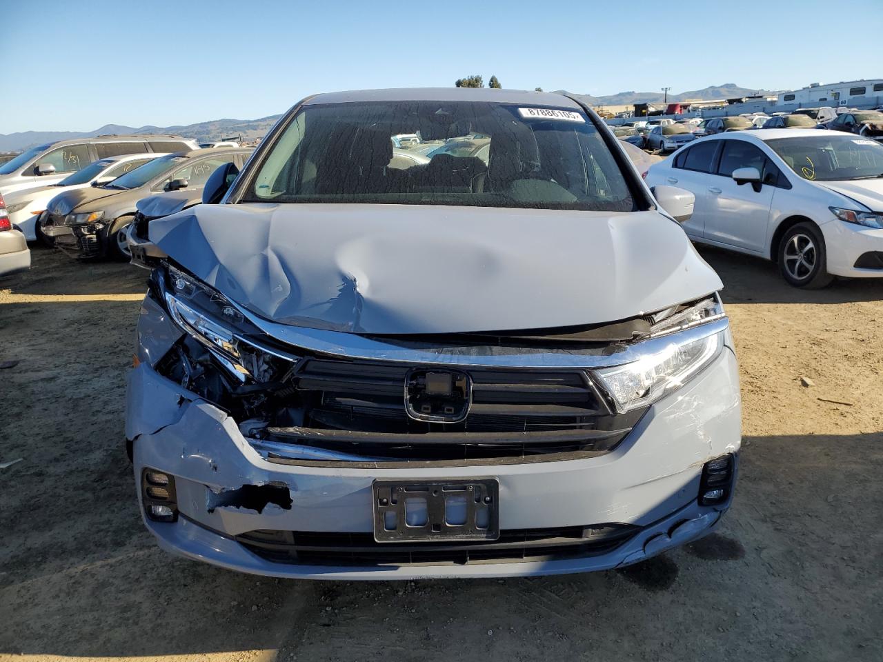 2024 HONDA ODYSSEY ELITE VIN:5FNRL6H99RB030410