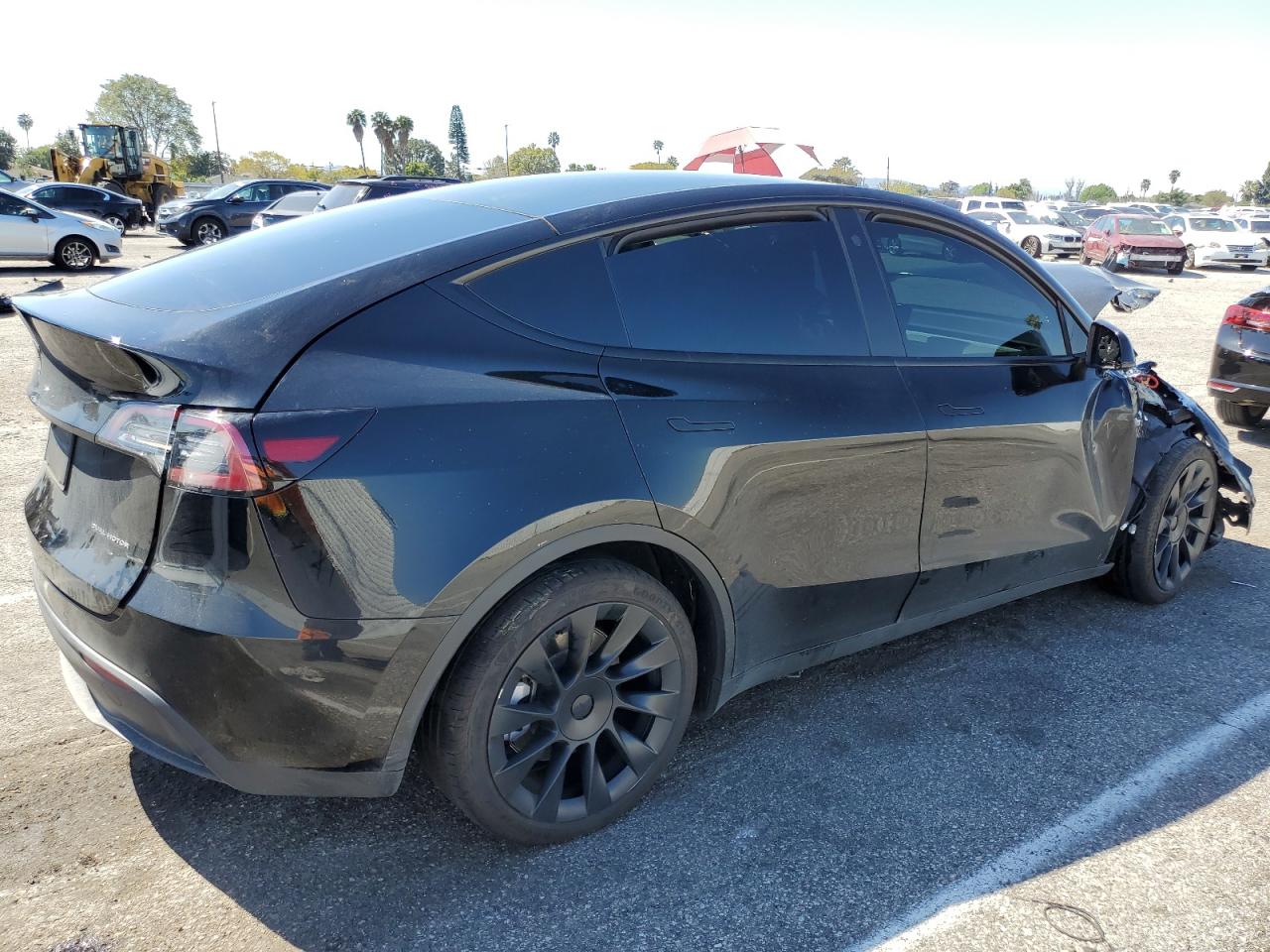 2022 TESLA MODEL Y  VIN:7SAYGAEE1NF312932