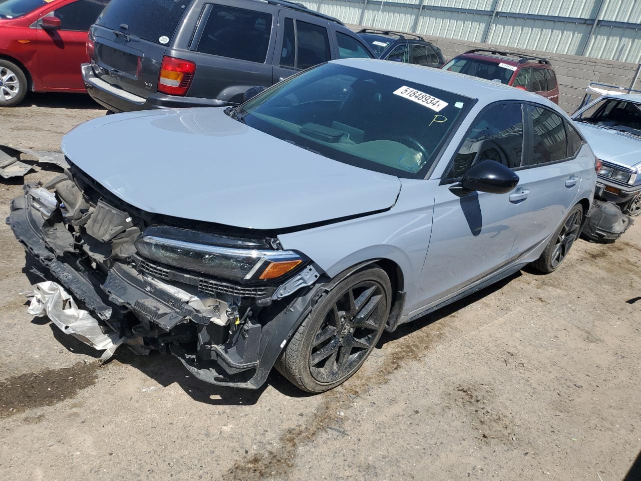 2022 HONDA CIVIC SPORT VIN:19XFL2H88NE002679