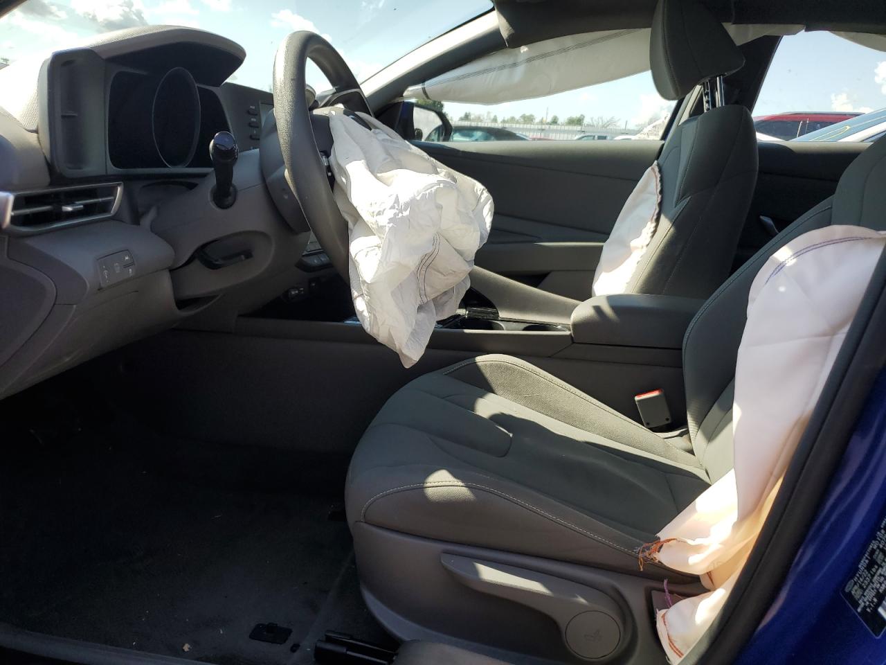 2022 HYUNDAI ELANTRA BLUE VIN:KMHLM4AJ6NU030485