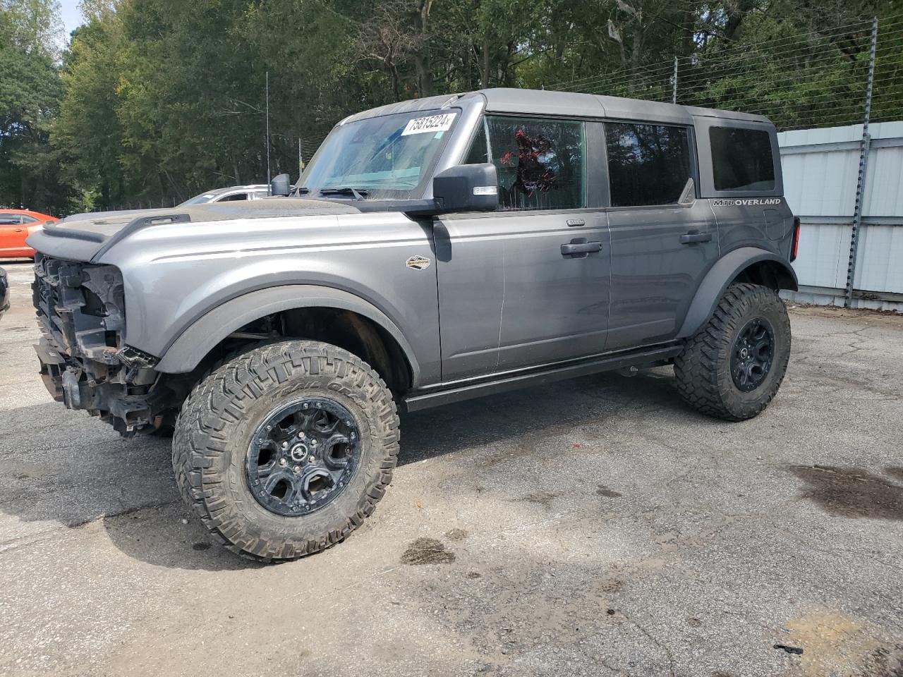 2022 FORD BRONCO BASE VIN:1FMEE5DPXNLB20806