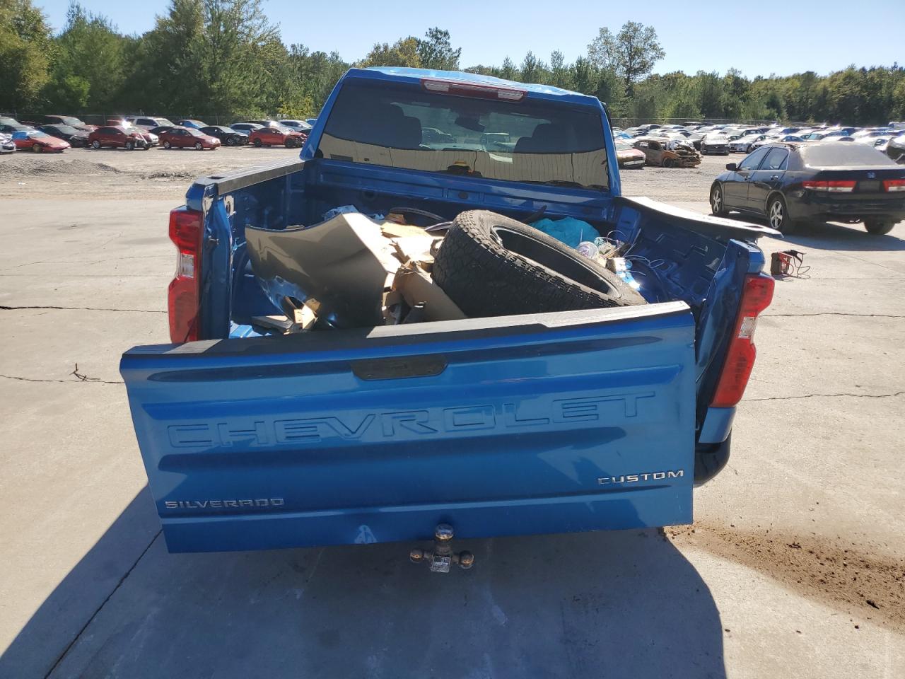 2022 CHEVROLET SILVERADO C1500 CUSTOM VIN:1GCPABEK9NZ528608