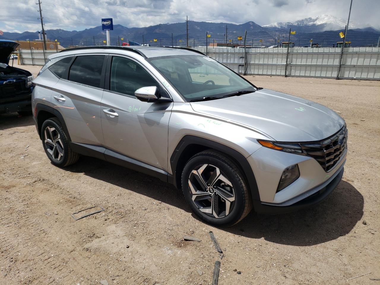 2022 HYUNDAI TUCSON SEL VIN:5NMJCCAE1NH088197