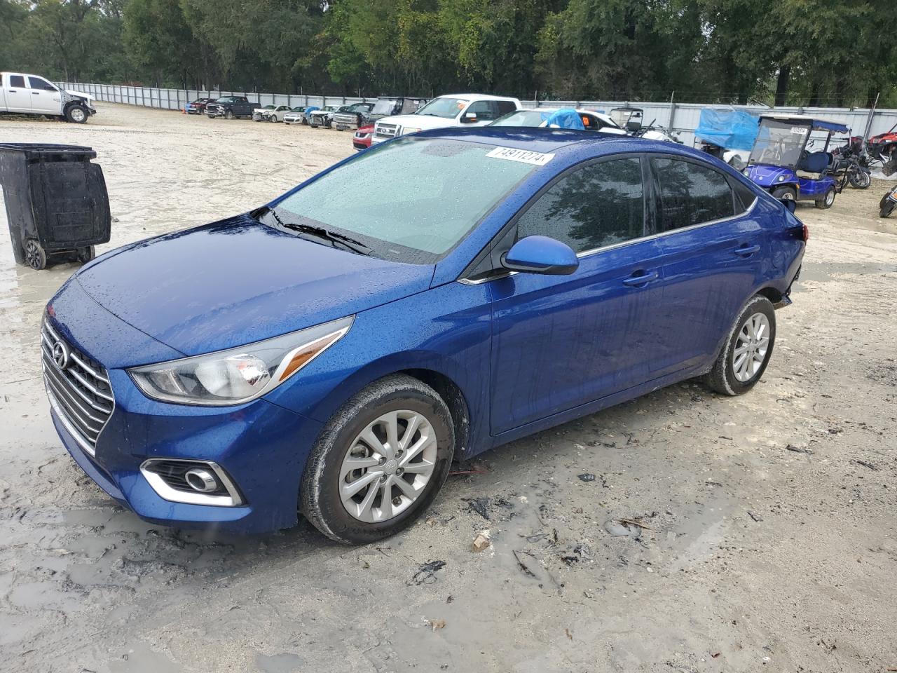 2022 HYUNDAI ACCENT SE VIN:3KPC24A66NE173408