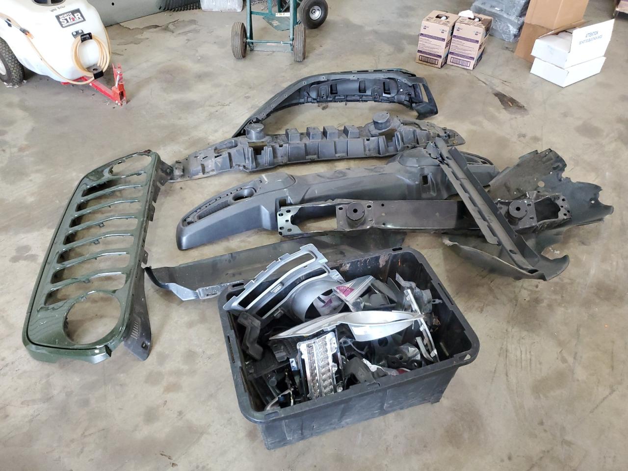 2022 JEEP WRANGLER UNLIMITED SAHARA VIN:1C4HJXEN5NW254448