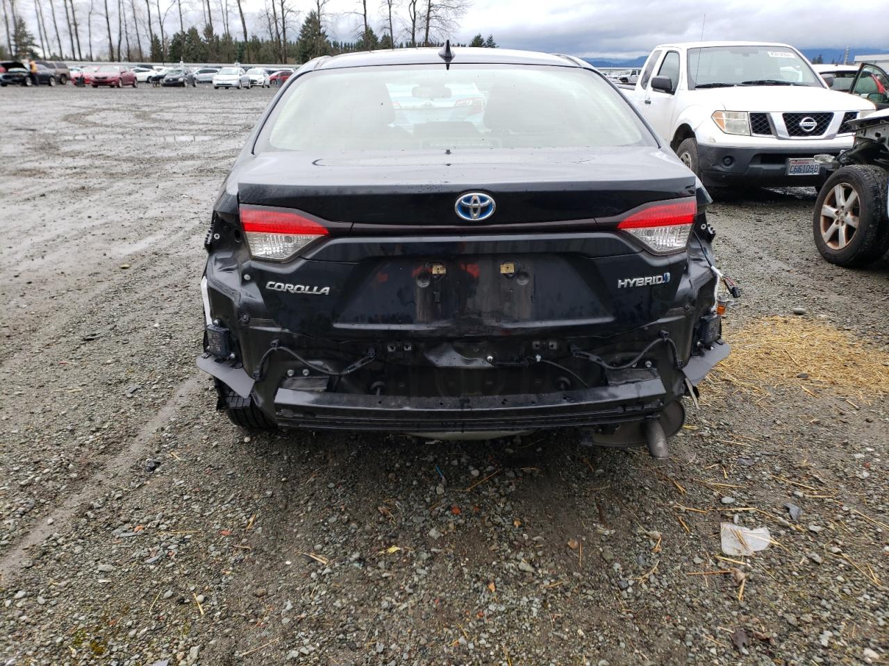 2022 TOYOTA COROLLA LE VIN:JTDEAMDE1NJ048723