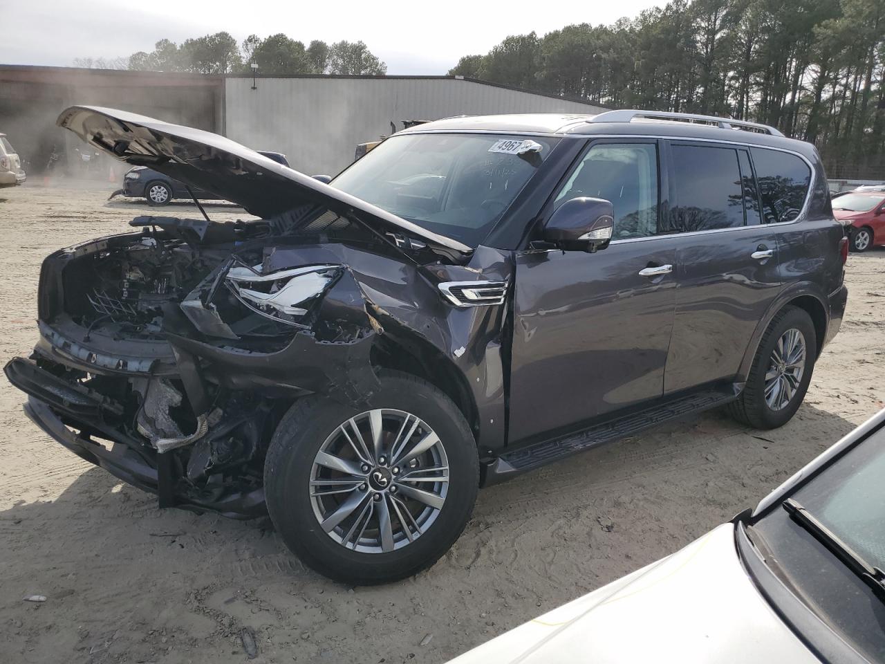 2022 INFINITI QX80 LUXE VIN:JN8AZ2AC0N9485245