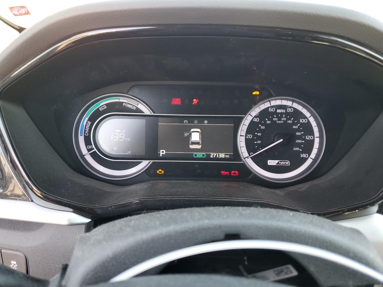 2022 KIA NIRO LX VIN:KNDCB3LC3N5539852