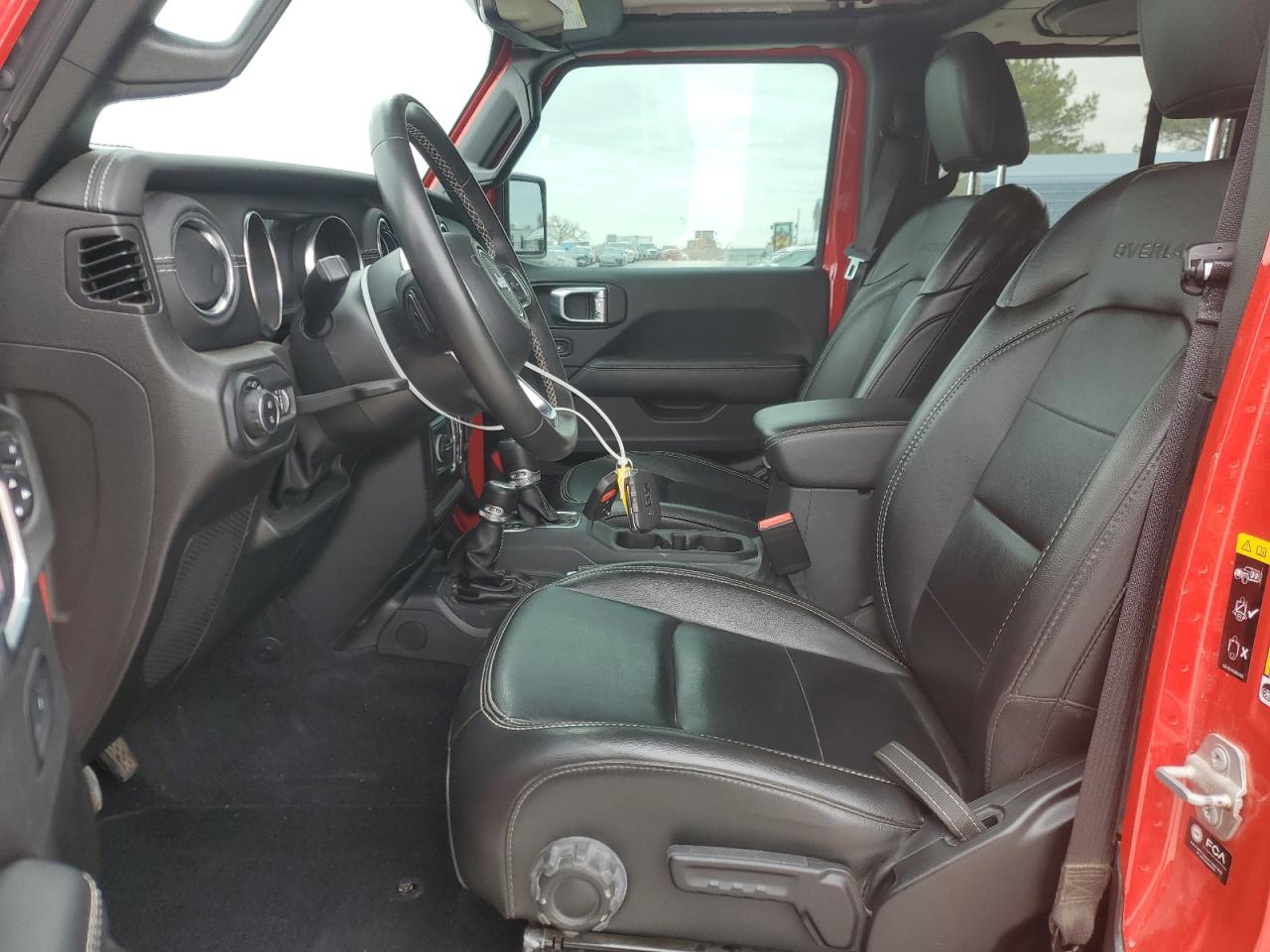 2022 JEEP GLADIATOR OVERLAND VIN:1C6HJTFG3NL140336