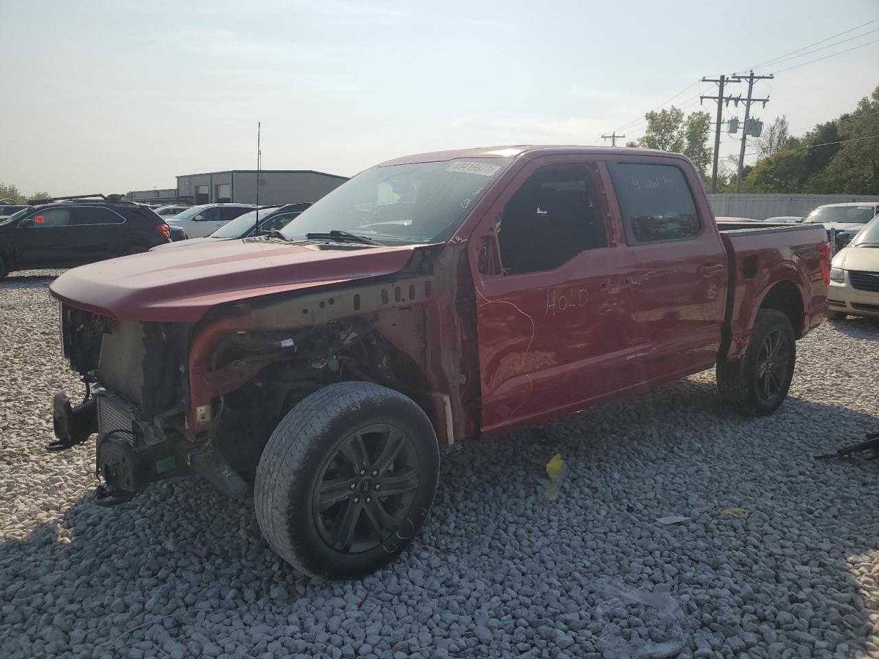 2022 FORD F150 SUPERCREW VIN:1FTFW1E84NKE61176