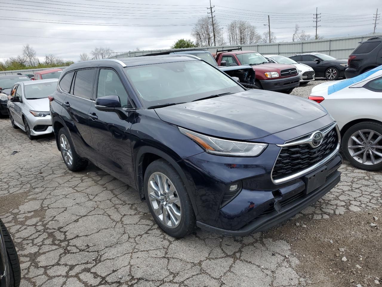 2022 TOYOTA HIGHLANDER LIMITED VIN:5TDDZRBH4NS172177