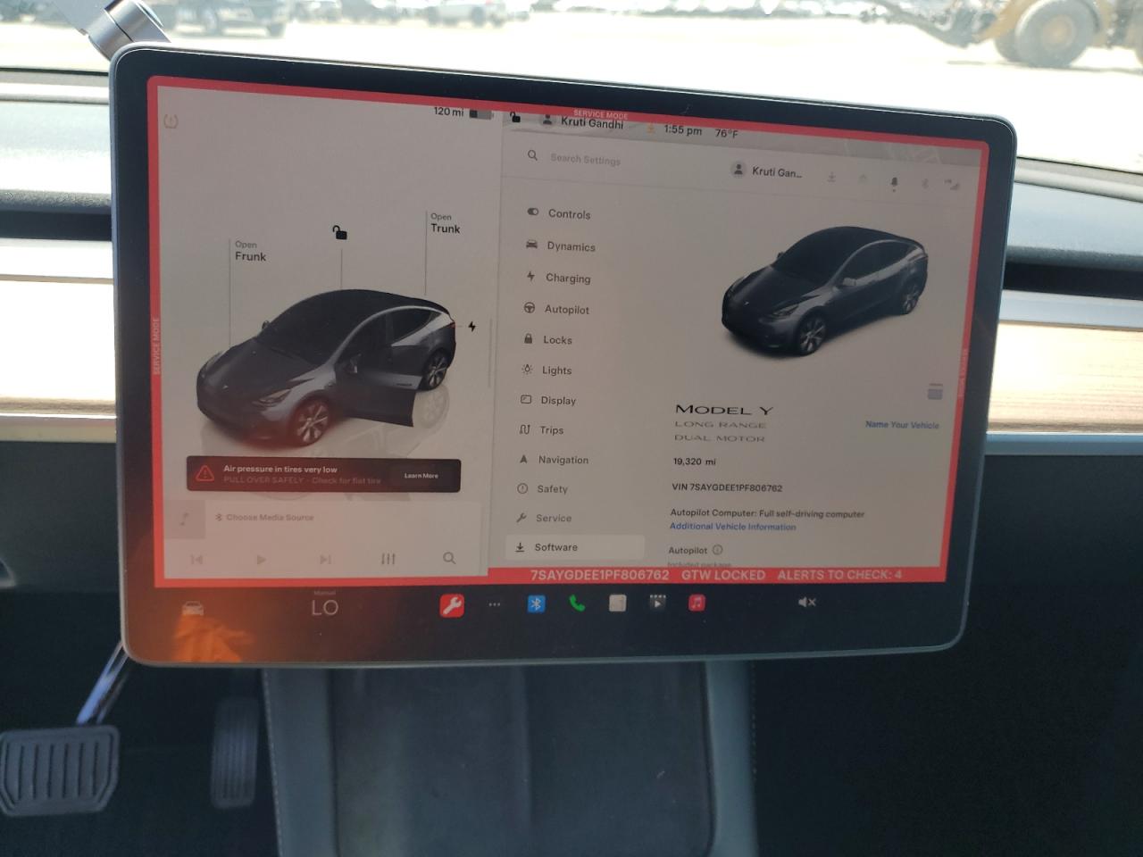 2023 TESLA MODEL Y  VIN:7SAYGDEE1PF806762