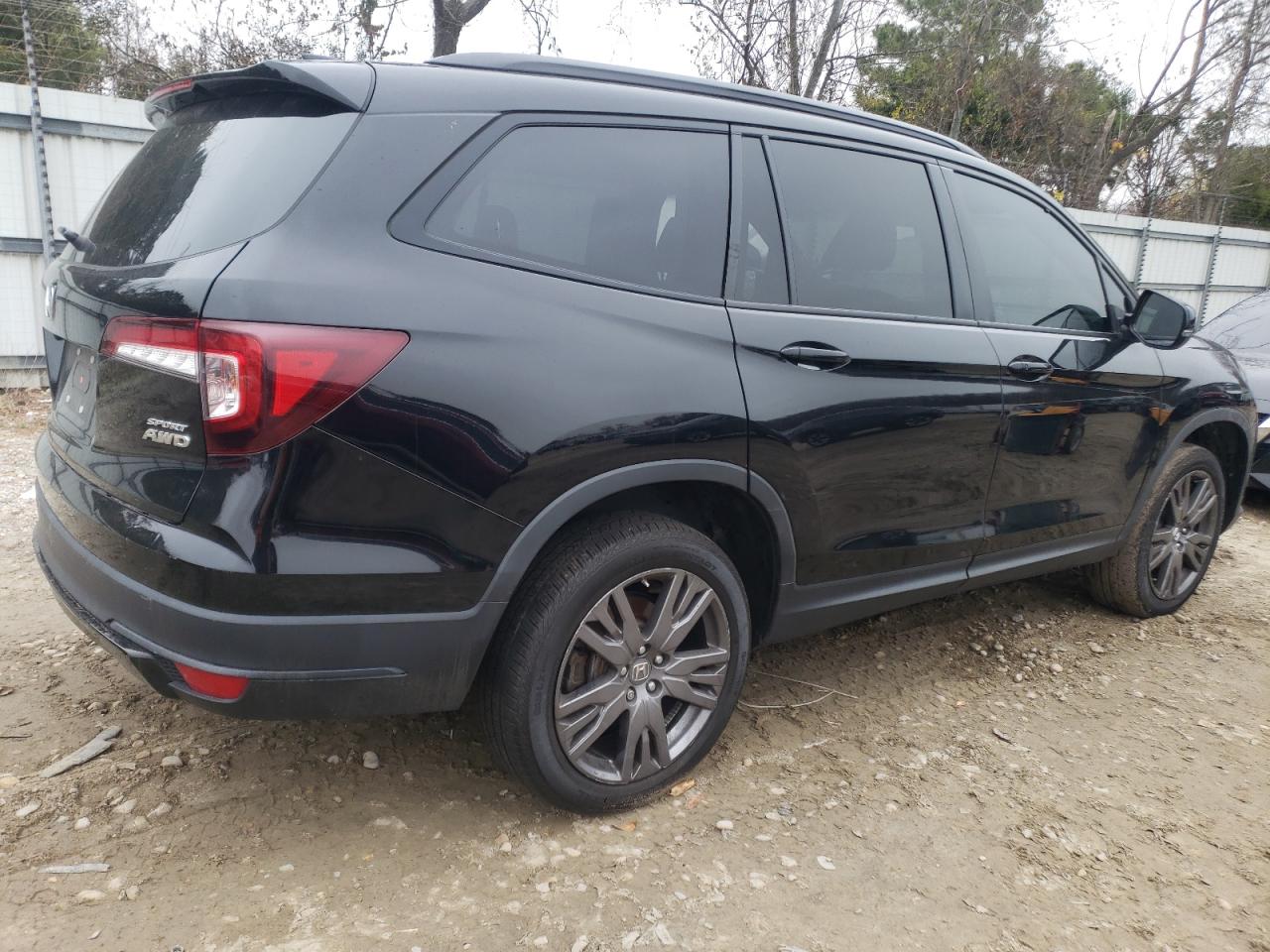 2022 HONDA PILOT SPORT VIN:5FNYF6H39NB059284