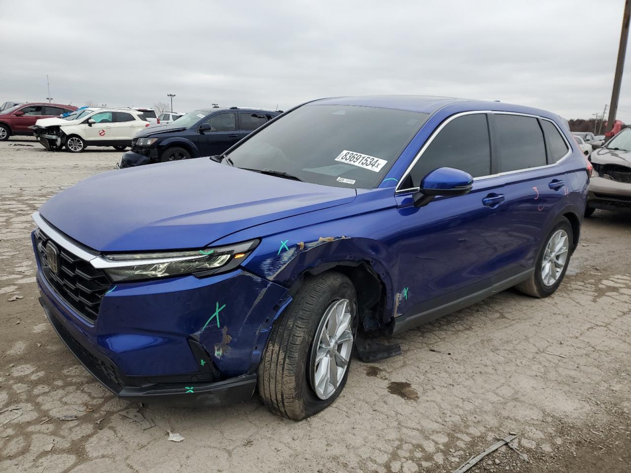 2024 HONDA CR-V EXL VIN:2HKRS3H76RH316152