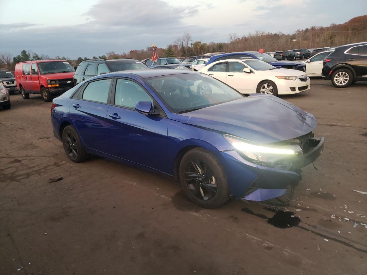 2023 HYUNDAI ELANTRA SEL VIN:KMHLM4AG9PU481336