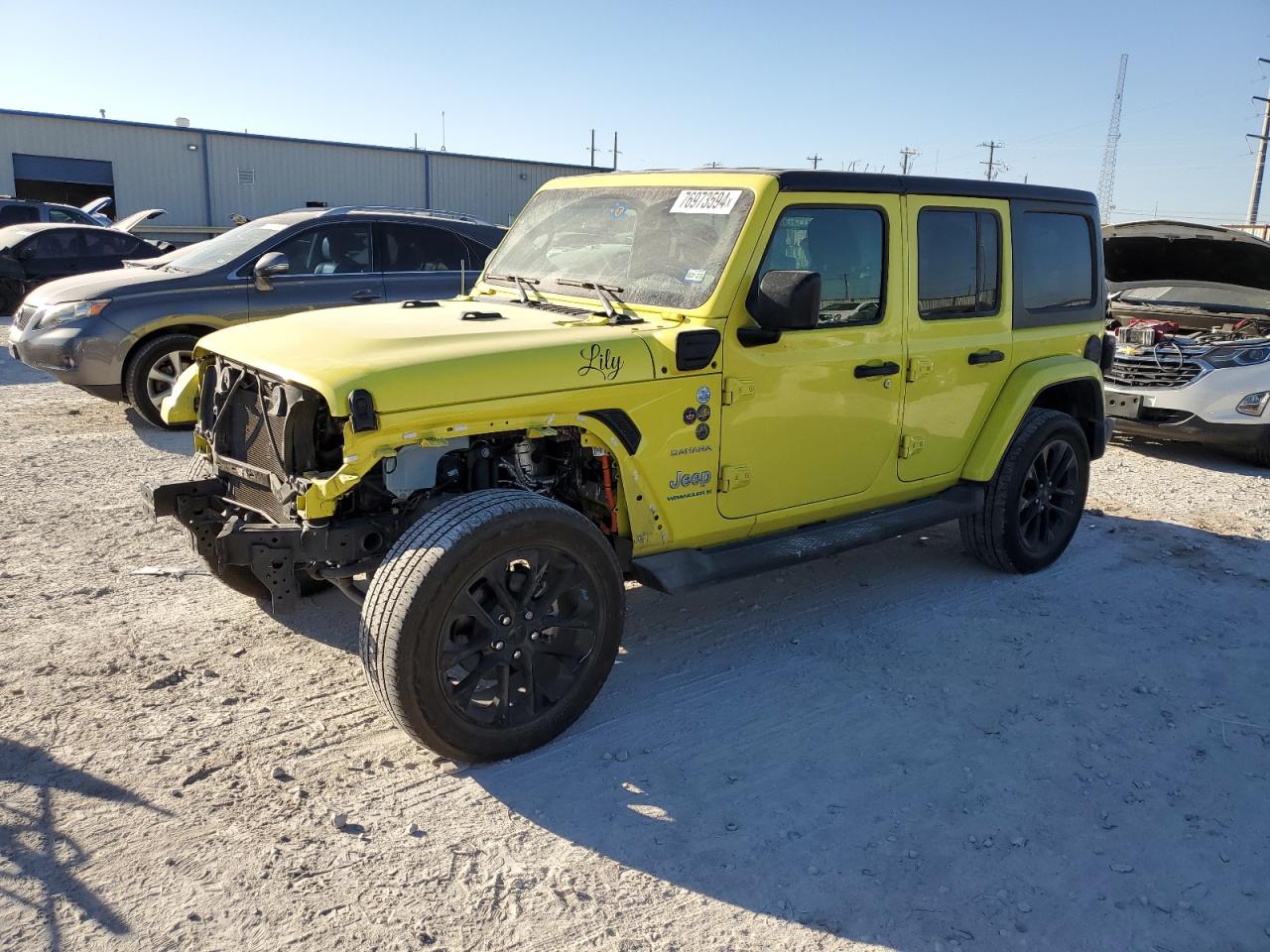 2023 JEEP WRANGLER SAHARA 4XE VIN:1C4JJXP61PW516623