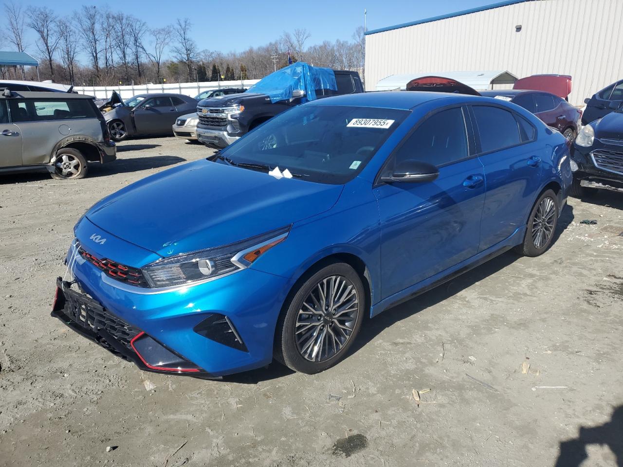 2022 KIA FORTE GT LINE VIN:3KPF54ADXNE455618