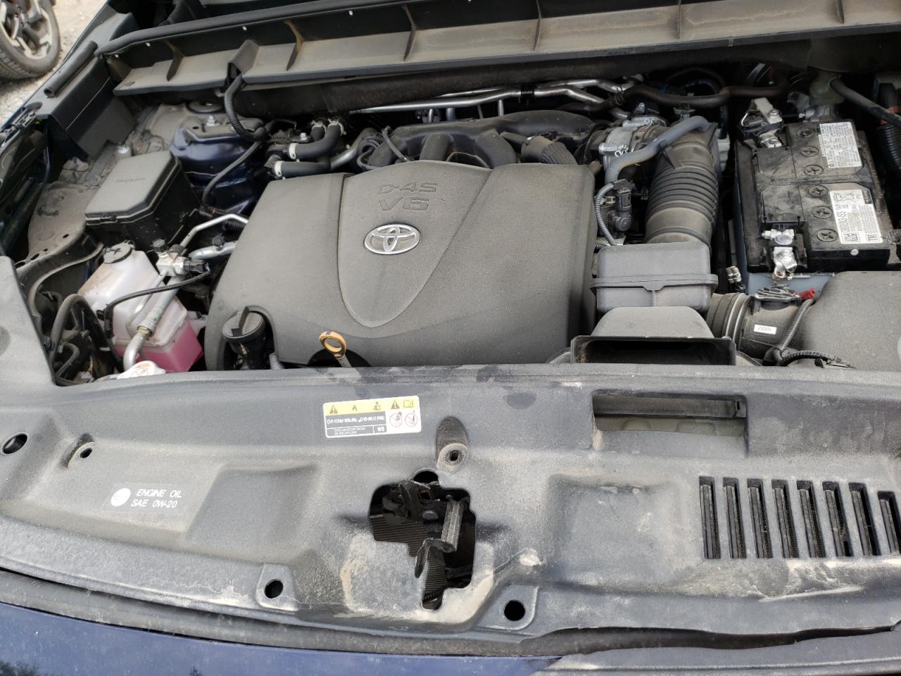 2022 TOYOTA HIGHLANDER XLE VIN:5TDGZRBH2NS247164